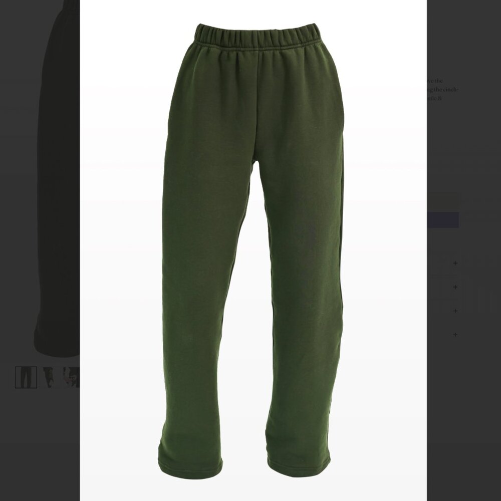 M. Fraise Go To Cinchable Sweatpants Mia Maples - M - NWT